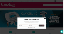 Desktop Screenshot of medsam.com.br